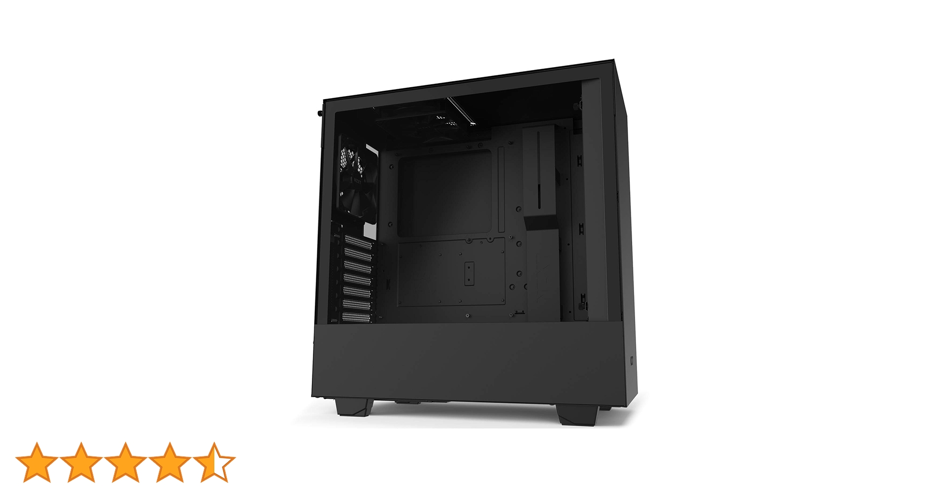 Amazon.co.jp: NZXT H510 ミドルタワー [ Black & Black ] CA